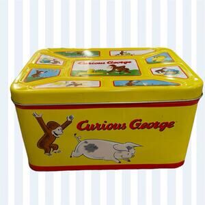Vintage curious George tin